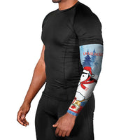 Personalised Puffin Iceland Christmas Arm Sleeves Merry Xmas Winter Vibes - Wonder Print Shop