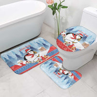 Personalised Puffin Iceland Christmas Bathroom Set Merry Xmas Winter Vibes - Wonder Print Shop