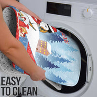 Personalised Puffin Iceland Christmas Bathroom Set Merry Xmas Winter Vibes - Wonder Print Shop