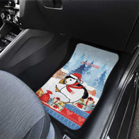 Personalised Puffin Iceland Christmas Car Mats Merry Xmas Winter Vibes - Wonder Print Shop