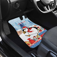 Personalised Puffin Iceland Christmas Car Mats Merry Xmas Winter Vibes - Wonder Print Shop