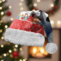 Personalised Puffin Iceland Christmas Santa Hat Merry Xmas Winter Vibes - Wonder Print Shop