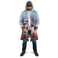 Personalised Puffin Iceland Christmas Cloak Merry Xmas Winter Vibes - Wonder Print Shop