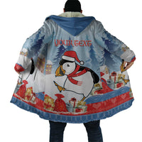 Personalised Puffin Iceland Christmas Cloak Merry Xmas Winter Vibes - Wonder Print Shop