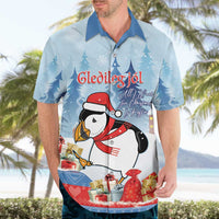 Personalised Puffin Iceland Christmas Hawaiian Shirt Merry Xmas Winter Vibes - Wonder Print Shop
