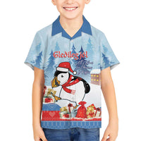 Personalised Puffin Iceland Christmas Hawaiian Shirt Merry Xmas Winter Vibes - Wonder Print Shop