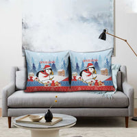 Personalised Puffin Iceland Christmas Pillow Cover Merry Xmas Winter Vibes - Wonder Print Shop