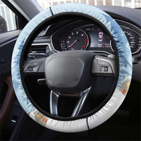 Puffin Iceland Christmas Steering Wheel Cover Merry Xmas Winter Vibes - Wonder Print Shop