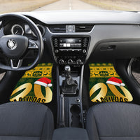 Australia Matildas Christmas Car Mats Merry Xmas 2023 National Color - Wonder Print Shop