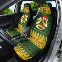 Personalised Australia Matildas Christmas Car Seat Cover Merry Xmas 2023 National Color - Wonder Print Shop