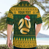 Personalised Australia Matildas Christmas Hawaiian Shirt Merry Xmas 2023 National Color - Wonder Print Shop