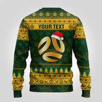Personalised Australia Matildas Christmas Ugly Christmas Sweater Merry Xmas 2023 National Color - Wonder Print Shop