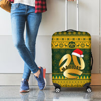 Australia Matildas Christmas Luggage Cover Merry Xmas 2023 National Color - Wonder Print Shop