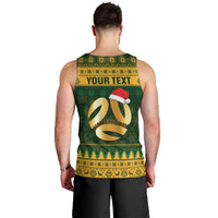 Personalised Australia Matildas Christmas Men Tank Top Merry Xmas 2023 National Color - Wonder Print Shop