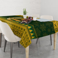 Australia Matildas Christmas Tablecloth Merry Xmas 2023 National Color - Wonder Print Shop