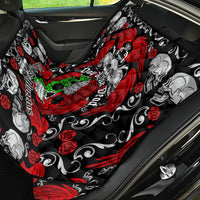 Mexico Day Of The Dead Back Car Seat Cover Mexican Sugar Skull Dia de los Muertos - Wonder Print Shop