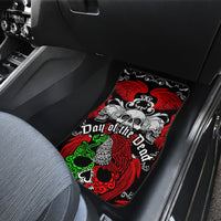Mexico Day Of The Dead Car Mats Mexican Sugar Skull Dia de los Muertos - Wonder Print Shop