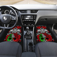 Mexico Day Of The Dead Car Mats Mexican Sugar Skull Dia de los Muertos - Wonder Print Shop