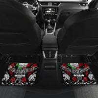 Mexico Day Of The Dead Car Mats Mexican Sugar Skull Dia de los Muertos - Wonder Print Shop