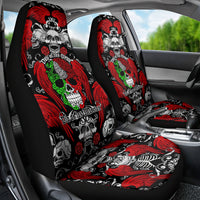 Mexico Day Of The Dead Car Seat Cover Mexican Sugar Skull Dia de los Muertos - Wonder Print Shop