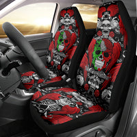 Mexico Day Of The Dead Car Seat Cover Mexican Sugar Skull Dia de los Muertos - Wonder Print Shop