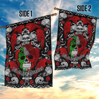 Mexico Day Of The Dead Garden Flag Mexican Sugar Skull Dia de los Muertos - Wonder Print Shop