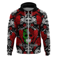Mexico Day Of The Dead Hoodie Mexican Sugar Skull Dia de los Muertos - Wonder Print Shop