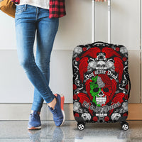 Mexico Day Of The Dead Luggage Cover Mexican Sugar Skull Dia de los Muertos - Wonder Print Shop