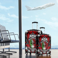 Mexico Day Of The Dead Luggage Cover Mexican Sugar Skull Dia de los Muertos - Wonder Print Shop