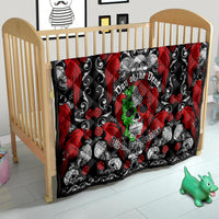 Mexico Day Of The Dead Quilt Mexican Sugar Skull Dia de los Muertos - Wonder Print Shop