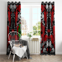 Mexico Day Of The Dead Window Curtain Mexican Sugar Skull Dia de los Muertos - Wonder Print Shop