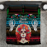 Mexico Day Of The Dead Bedding Set Mexican La Catrina Dia de los Muertos - Wonder Print Shop