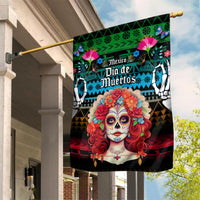 Mexico Day Of The Dead Garden Flag Mexican La Catrina Dia de los Muertos - Wonder Print Shop