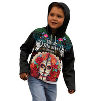 Personalised Mexico Day Of The Dead Kid Hoodie Mexican La Catrina Dia de los Muertos - Wonder Print Shop