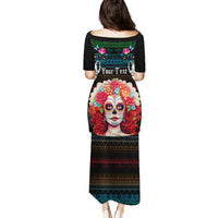 Personalised Mexico Day Of The Dead Puletasi Mexican La Catrina Dia de los Muertos - Wonder Print Shop