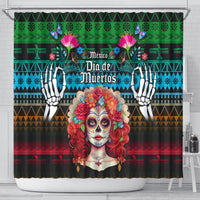 personalised-mexico-day-of-the-dead-shower-curtain-mexican-la-catrina-dia-de-los-muertos
