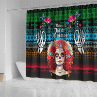 personalised-mexico-day-of-the-dead-shower-curtain-mexican-la-catrina-dia-de-los-muertos
