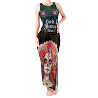 Personalised Mexico Day Of The Dead Tank Maxi Dress Mexican La Catrina Dia de los Muertos - Wonder Print Shop