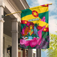 Grenada Independence Day Garden Flag Gwenad Bougainvillea Flowers - Wonder Print Shop