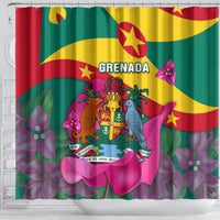 grenada-independence-day-shower-curtain-gwenad-bougainvillea-flowers