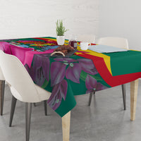Grenada Independence Day Tablecloth Gwenad Bougainvillea Flowers - Wonder Print Shop