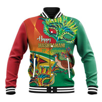 Guyana Republic Day Baseball Jacket Happy Mashramani 55th Anniversary