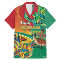 Guyana Republic Day Family Matching Mermaid Dress and Hawaiian Shirt Happy Mashramani 55th Anniversary