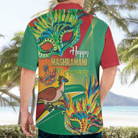 Guyana Republic Day Hawaiian Shirt Happy Mashramani 55th Anniversary