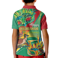 Guyana Republic Day Kid Polo Shirt Happy Mashramani 55th Anniversary