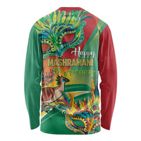 Guyana Republic Day Long Sleeve Shirt Happy Mashramani 55th Anniversary