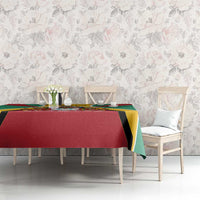 Personalized Guyana Coat Of Arms Tablecloth Flag Color - Wonder Print Shop