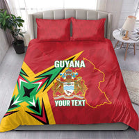 Custom Guyana Cricket Bedding Set Go Champions Amazon Warriors