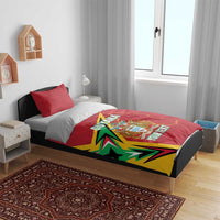 Custom Guyana Cricket Bedding Set Go Champions Amazon Warriors