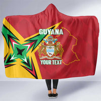 Custom Guyana Cricket Hooded Blanket Go Champions Amazon Warriors